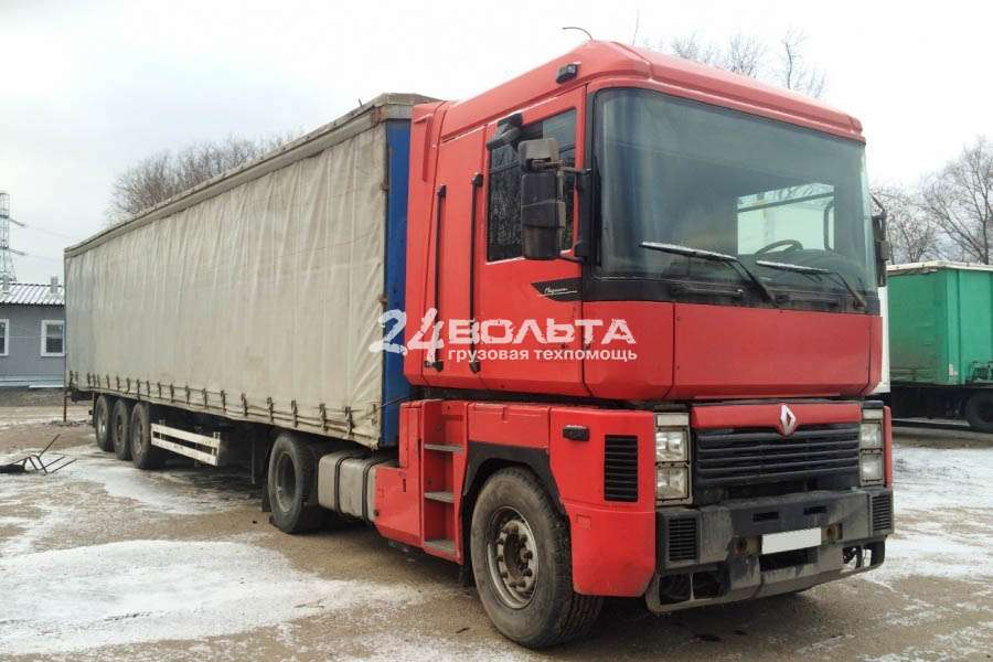 Заглох Renault Magnum Заглох Рено Магнум
