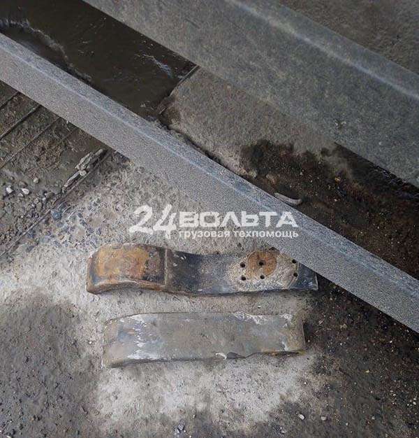 Замена рессор полуприцепа с выездом Замена рессор полуприцепа